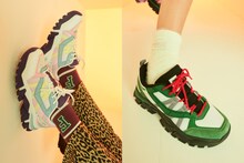 Girls2×atmos pink×FILAコラボレーションビジュアル