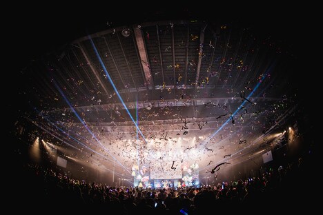 Appare!「天まで届け!竹の子収穫ツアー」東京・チームスマイル・豊洲PIT公演の様子。(撮影:真島洸)