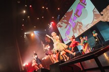 Appare!「天まで届け！竹の子収穫ツアー」東京・チームスマイル・豊洲PIT公演の様子。（撮影：真島洸）