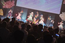 Appare!「天まで届け！竹の子収穫ツアー」東京・チームスマイル・豊洲PIT公演の様子。（撮影：真島洸）