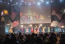 Appare!「天まで届け！竹の子収穫ツアー」東京・チームスマイル・豊洲PIT公演の様子。（撮影：真島洸）