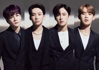 左から豆原一成、川尻蓮、河野純喜、與那城奨。(c)フジテレビ