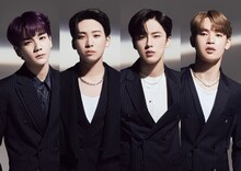 左から豆原一成、川尻蓮、河野純喜、與那城奨。(c)フジテレビ