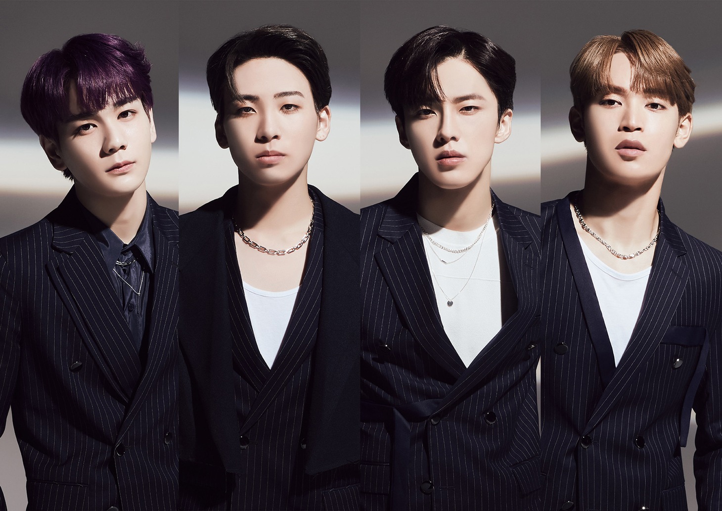 左から豆原一成、川尻蓮、河野純喜、與那城奨。(c)フジテレビ