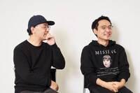 左から佐々木敦、南波一海。