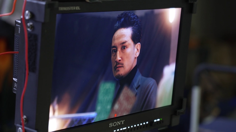 「WAR OF THE VISIONS ファイナルファンタジー ブレイブエクスヴィアス 幻影戦争」テレビCM「人生の選択 松岡昌宏」編メイキング映像より。
