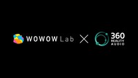 「WOWOW Labアプリ」×「360 Reality Audio」ロゴ