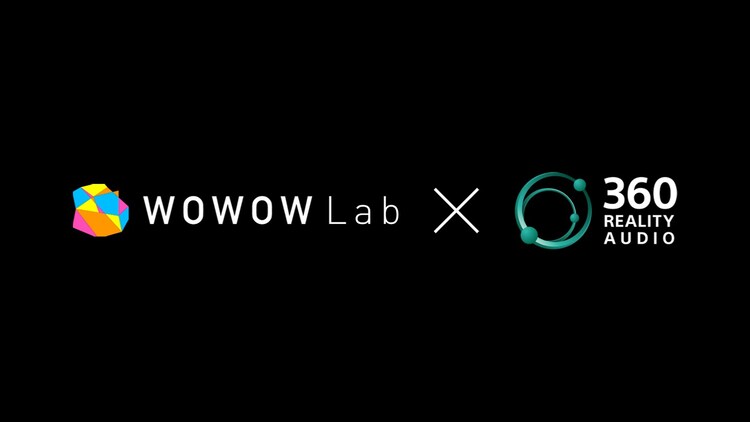 「WOWOW Labアプリ」×「360 Reality Audio」ロゴ