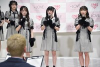 嶋佐和也記者の無茶振り取材に挑む大谷映美里、齊藤なぎさ、山本杏奈。