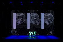 Perfume「Reframe Tour 2021」最終公演より。（撮影：上山陽介）