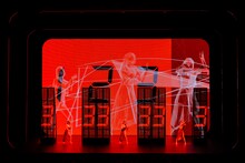 Perfume「Reframe Tour 2021」最終公演より。（撮影：上山陽介）