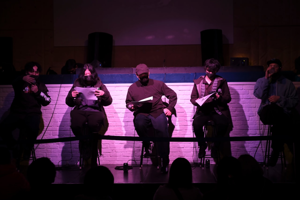 「Vtuber楽曲大賞2021」の会場の様子。