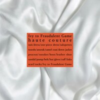 Ivy to Fraudulent Game「オートクチュール」配信ジャケット