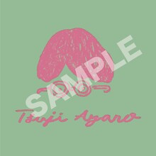 つじあやの「HELLO WOMAN」購入特典のステッカー。