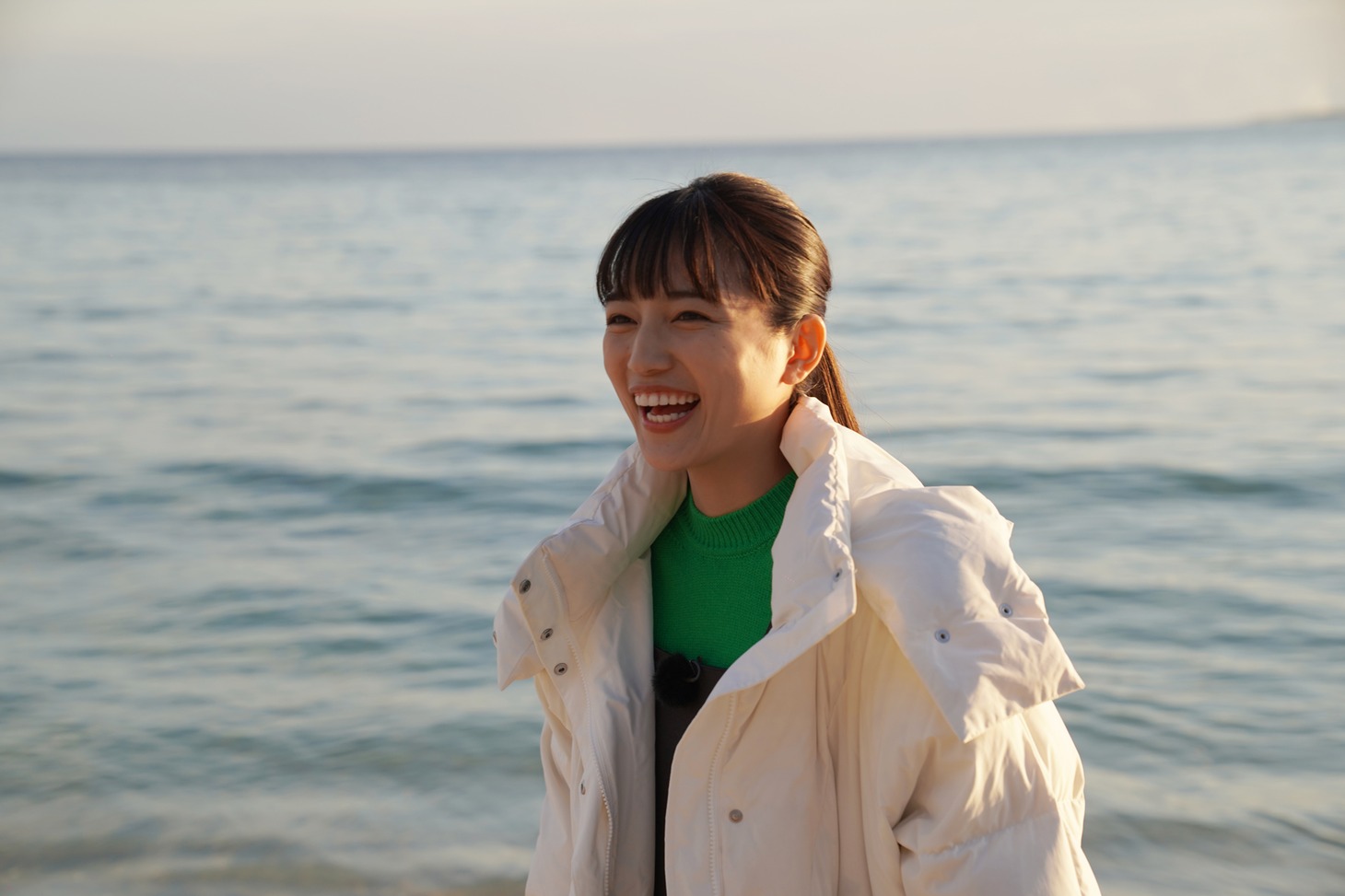 地元を訪れた川口春奈。