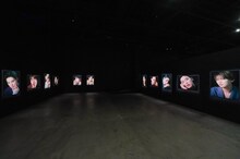 「JO1 EXHIBITION in Gallery AaMo」の様子。