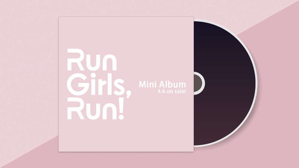 Run Girls, Run!ミニアルバム（タイトル未定）イメージ