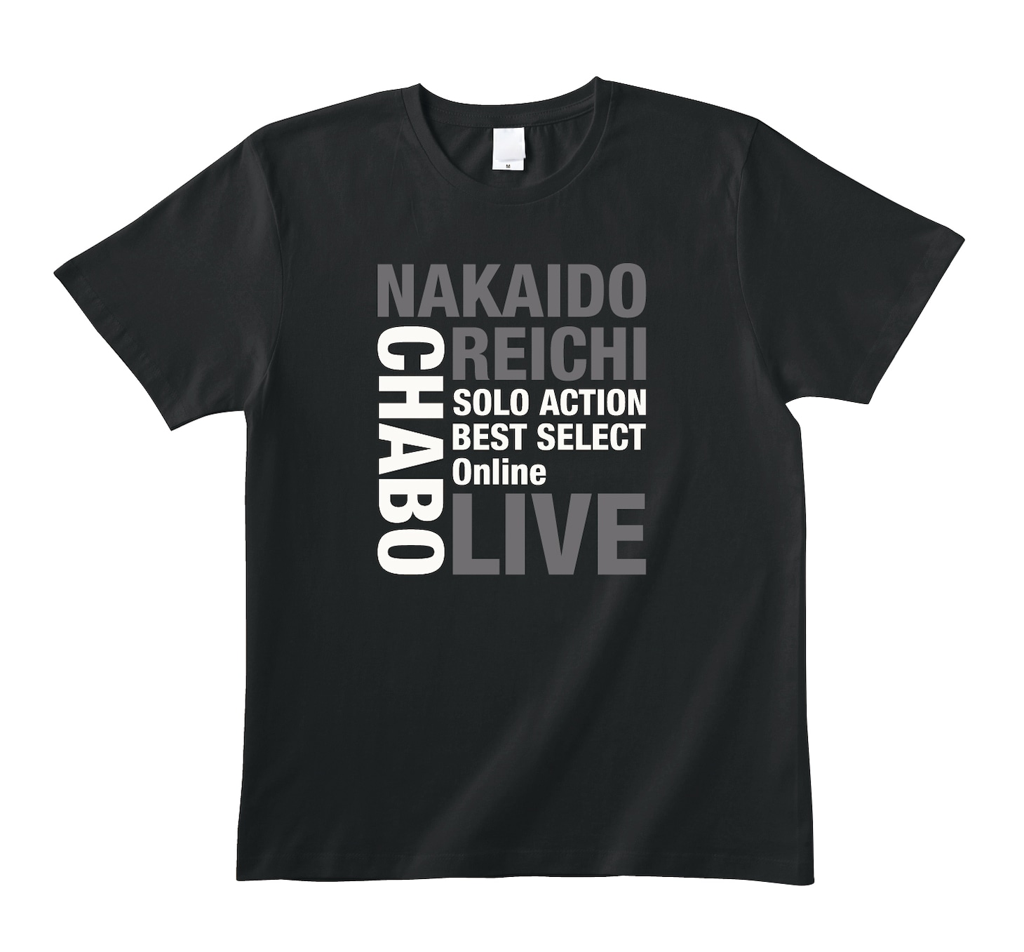 仲井戸“CHABO”麗市「仲井戸麗市SOLO ACTION BEST SELECT Online LIVE」Tシャツ