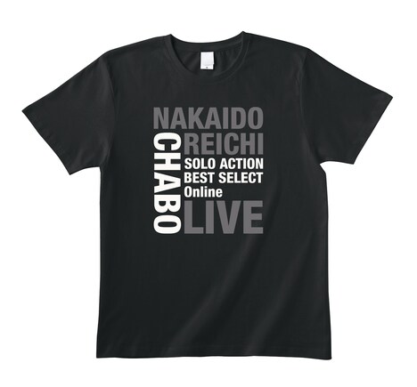 仲井戸“CHABO”麗市「仲井戸麗市SOLO ACTION BEST SELECT Online LIVE」Tシャツ