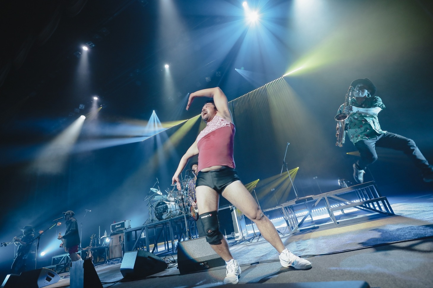 「MONGOL800 ga LIVE『etc.works 3 RELEASE PARTY!!』」の様子。（Photo by SARU［SARUYA AYUMI］）