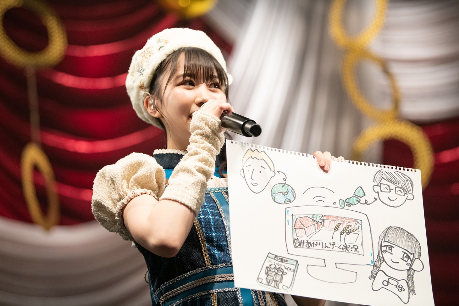 占いで「ゲームをしまくれ」と言われた中村朱里は、好きなゲームが仕事につながったことを報告。
