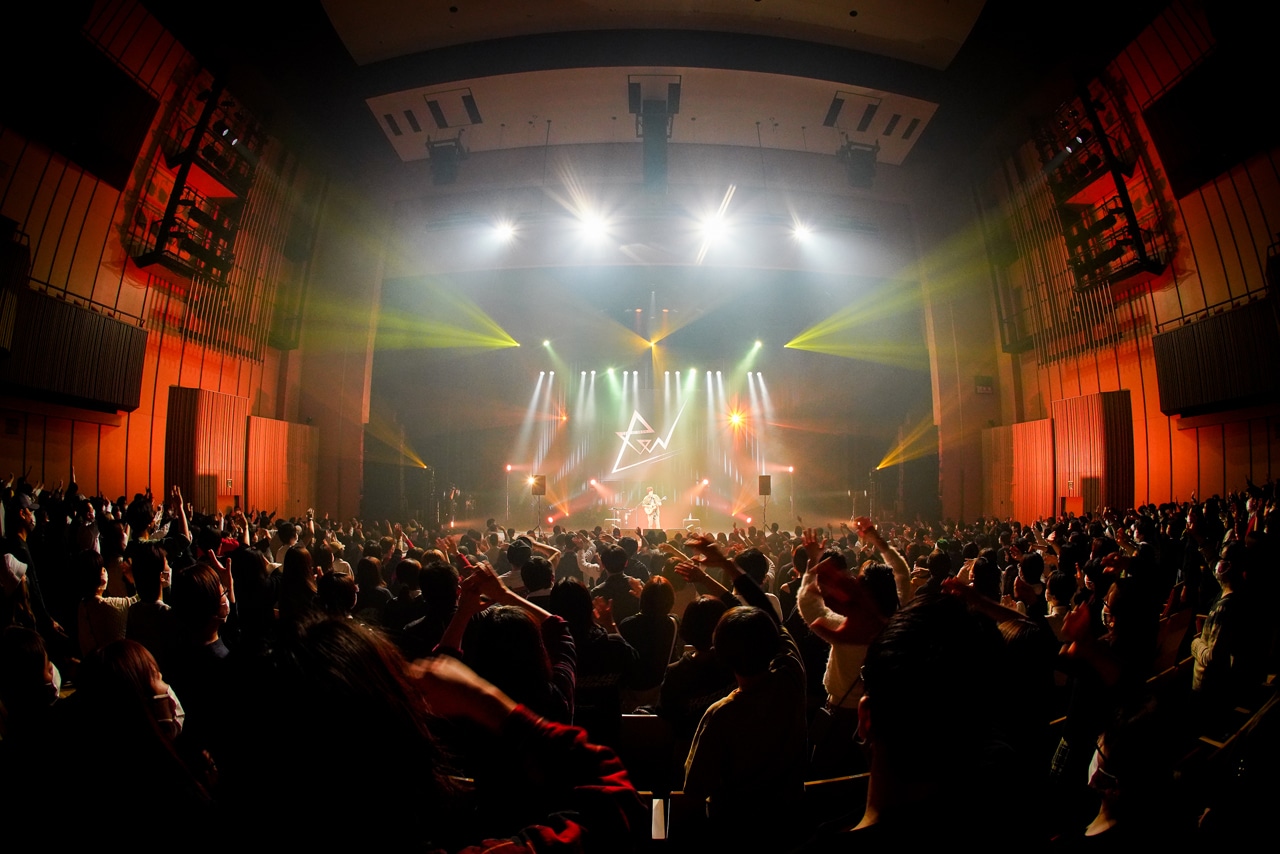 ReN「ReNBRANDT Tour」東京・LINE CUBE SHIBUYA（渋谷公会堂）公演の様子。（Photo by RUI HASHIMOTO ［SOUND SHOOTER］）