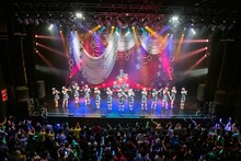 「BS11『虹マジ』Presents 虹のコンキスタドールSpecial LIVE～クリスマスに本気出していいですか！？～」の様子。