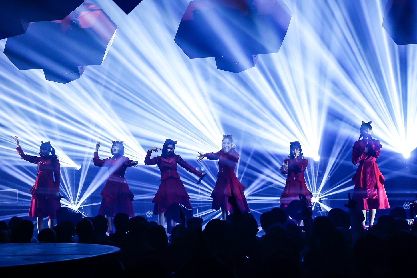 「Devil ANTHEM. 7th Anniversary ONE MAN LIVE『デビタゴン祭2021』」の様子。（撮影：笹森健一）