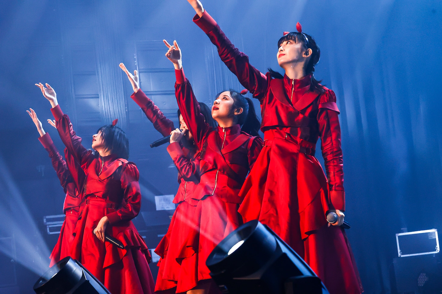 「Devil ANTHEM. 7th Anniversary ONE MAN LIVE『デビタゴン祭2021』」の様子。（撮影：笹森健一）
