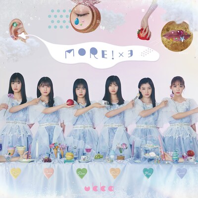 ukka「MORE!×3」ジャケット