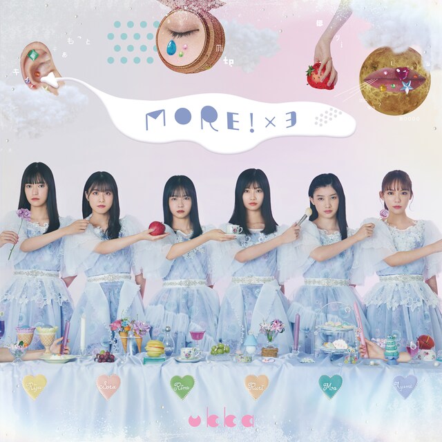 ukka「MORE!×3」ジャケット