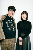 左から中野周平、イワクラ。