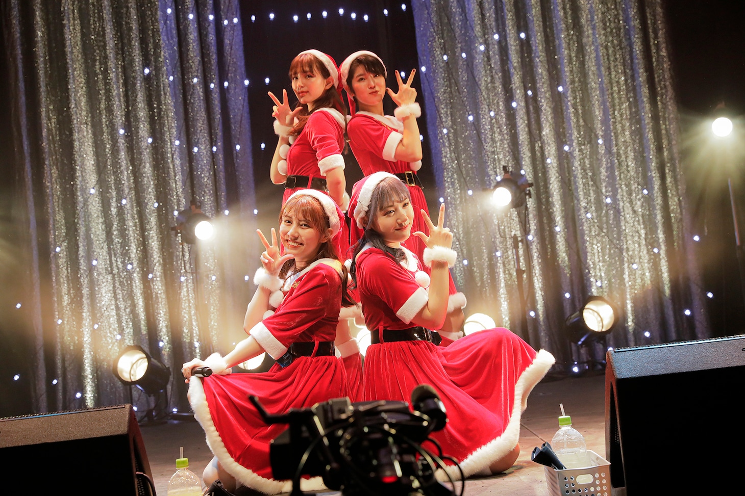 アメフラっシ「Christmas Live 2021」の様子。（撮影：塚田亮平）