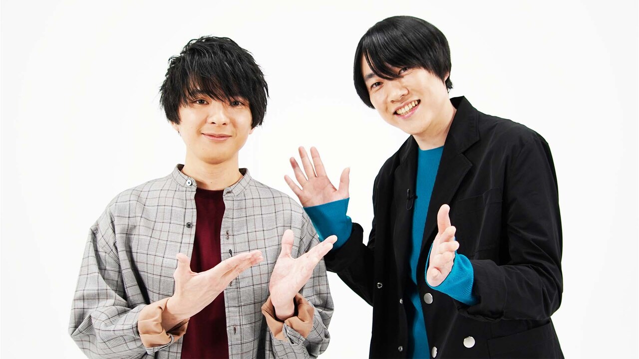 左から斎藤宏介（UNISON SQUARE GARDEN、XIIX）、山内総一郎（フジファブリック）。