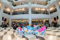 CUBERS「47都道府県『エールCUBERS』FINAL東京公演フリーライブ」の様子。