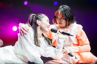 「サドンデス」で最後まで競い合った風見和香（左）と柏木ひなた（右）。