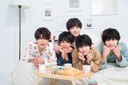 Lil かんさいがパジャマ姿でお泊り男子会、本日発売「ちゃお」誌面
