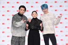 左からKREVA、石川さゆり、MIYAVI。（写真提供：NHK）