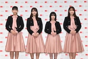 櫻坂46の山崎天、田村保乃、森田ひかる、菅井友香。（写真提供：NHK）
