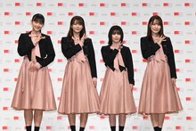 櫻坂46の山崎天、田村保乃、森田ひかる、菅井友香。（写真提供：NHK）