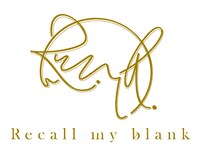 Recall my blankロゴ