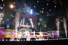 「超ときめき♡宣伝部のどきどきクリスマスパーティー2021～他の女子とは喋らないで～」東京・中野サンプラザホール公演の様子。