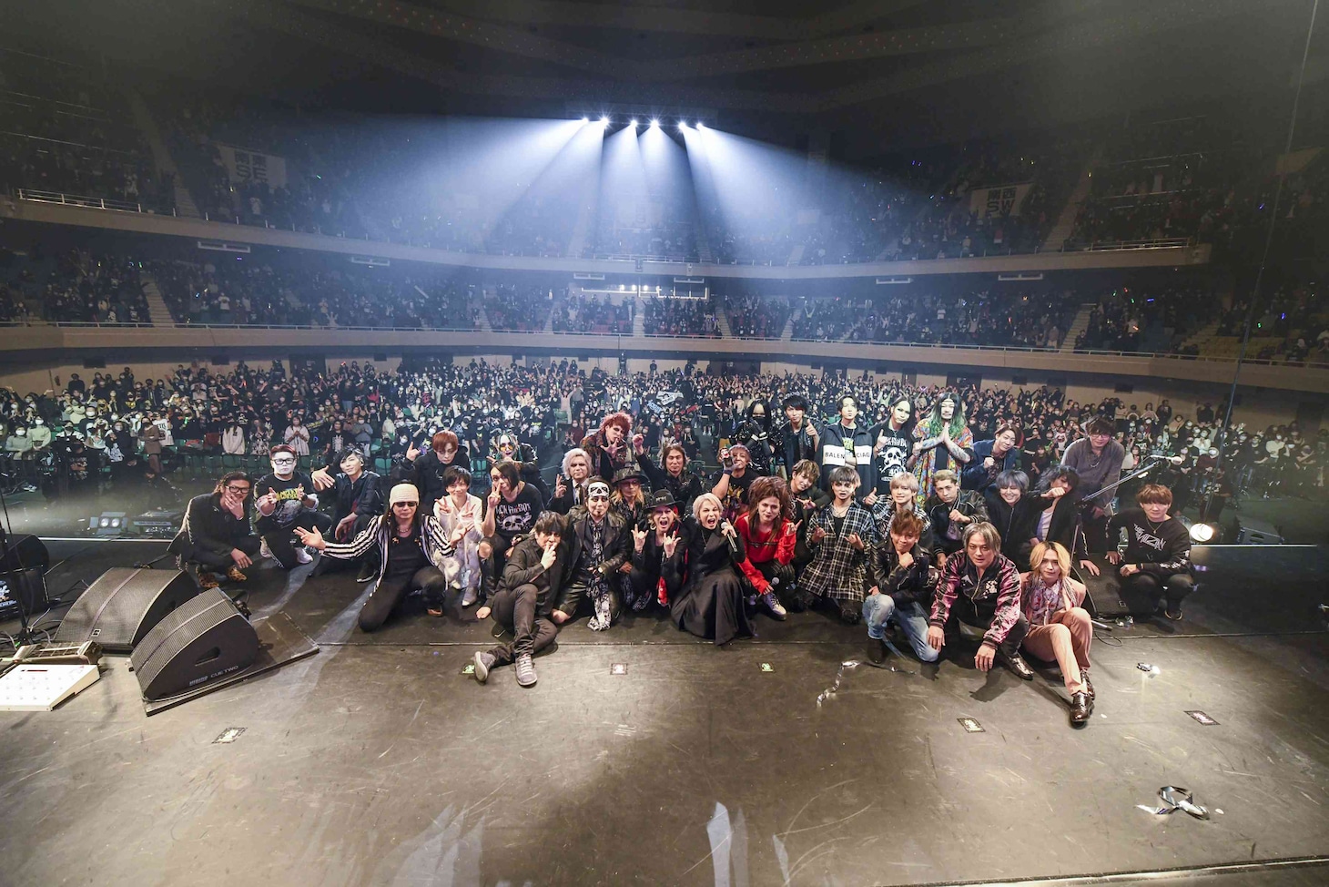 「JACK IN THE BOX 2021」出演者たち。