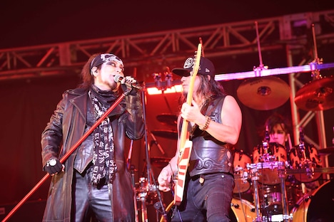 Paul（44MAGNUM）と高崎晃（LOUDNESS）。