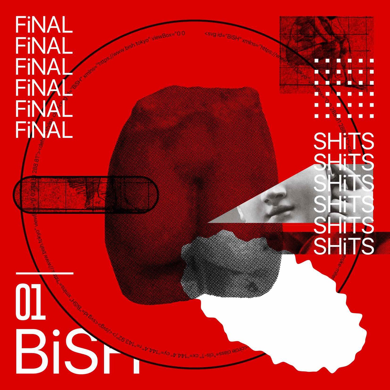 BiSH「FiNAL SHiTS」配信ジャケット