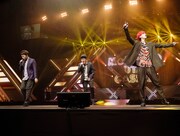 「今年の顔2021」に登場したしらスタ＆虹色侍ずま＆松浦航大。（撮影：上飯坂一）