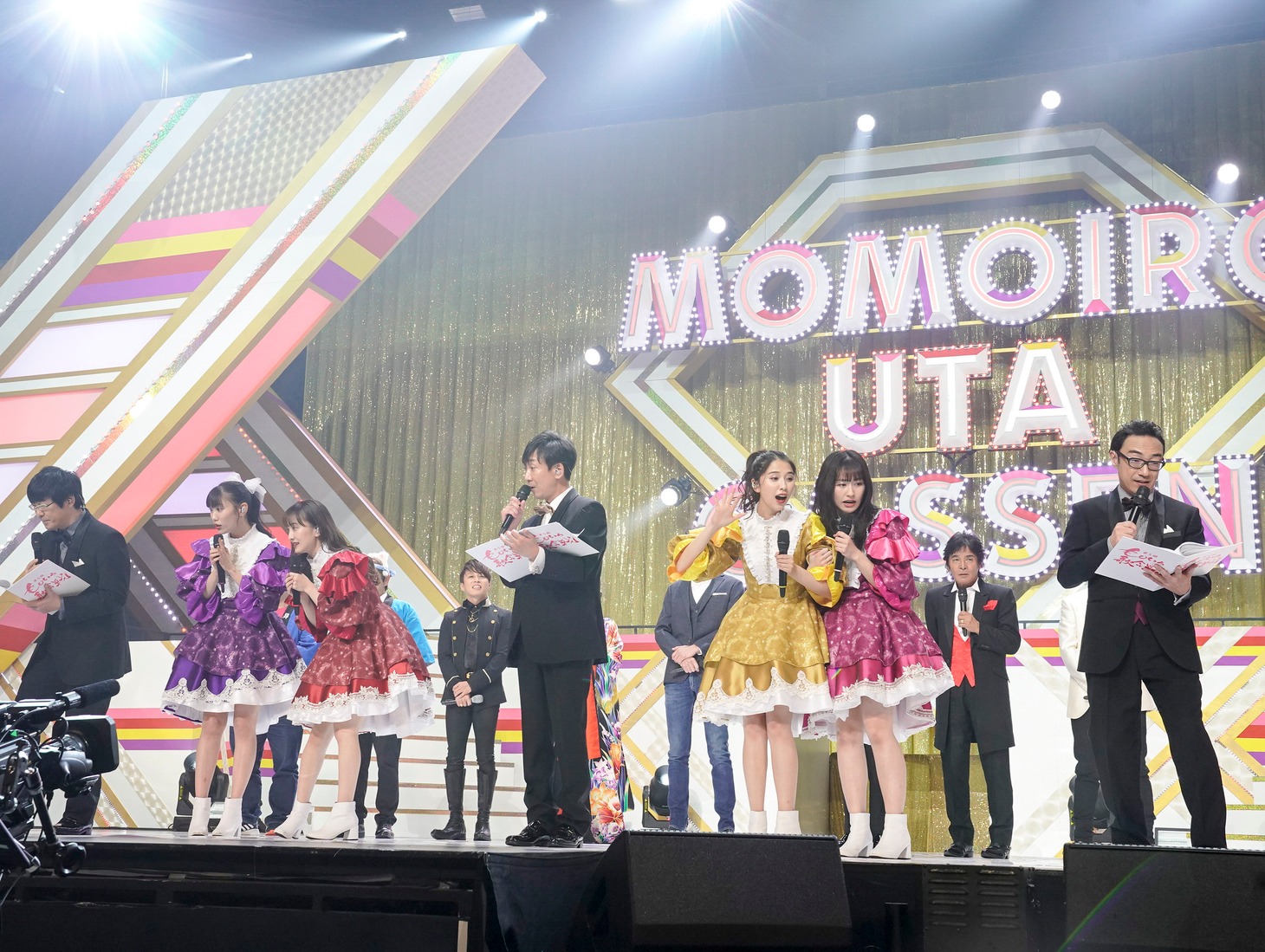 「第5回 ももいろ歌合戦」結果発表の瞬間。（撮影：上飯坂一）