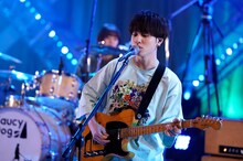 「今年の顔2021」に登場したSaucy Dog。（撮影：上飯坂一）