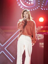 「今年の顔2021」に登場したヒコロヒー。（撮影：上飯坂一）