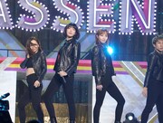 「最強アイドルメドレー2021」より、「Go! Go! Heaven」のパフォーマンスの様子。（撮影：上飯坂一）